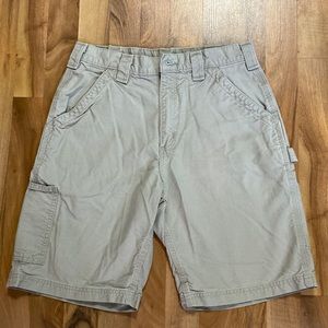 Vintage Carhartt Carpenter Tan Shorts Pants Size 32